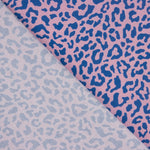 Percal estampado Nairobi rosa e azul - Ribes y Casals