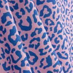 Percal estampado Nairobi rosa e azul - Ribes y Casals
