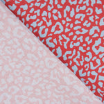 Percal estampado Nairobi vermelho e azul - Ribes y Casals