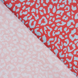 Percal estampado Nairobi vermelho e azul - Ribes y Casals