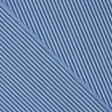 Percal Riscado Bicolor Azul 1 mm - Ribes y Casals