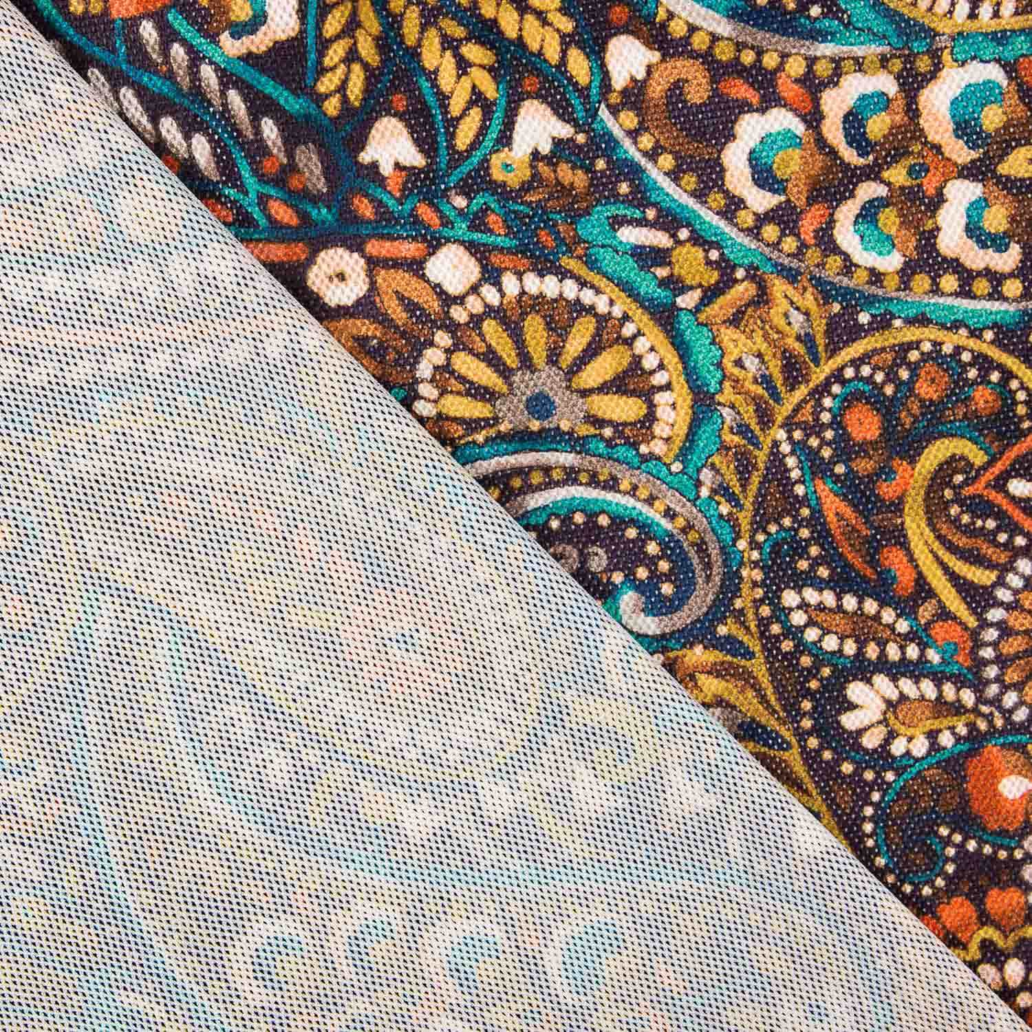 Ponto Aterciopelado Paisley Canard - Ribes y Casals