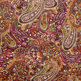 Ponto Aterciopelado Paisley Fúcsia - Ribes y Casals