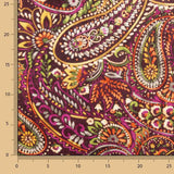 Ponto Aterciopelado Paisley Fúcsia - Ribes y Casals