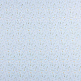 Piqué de algodão Ramitas Silvestres Azul - Ribes y Casals