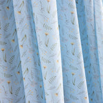 Piqué de algodão Ramitas Silvestres Azul - Ribes y Casals