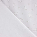 Piqué de algodão Mini Ramitas cinzento - Ribes y Casals