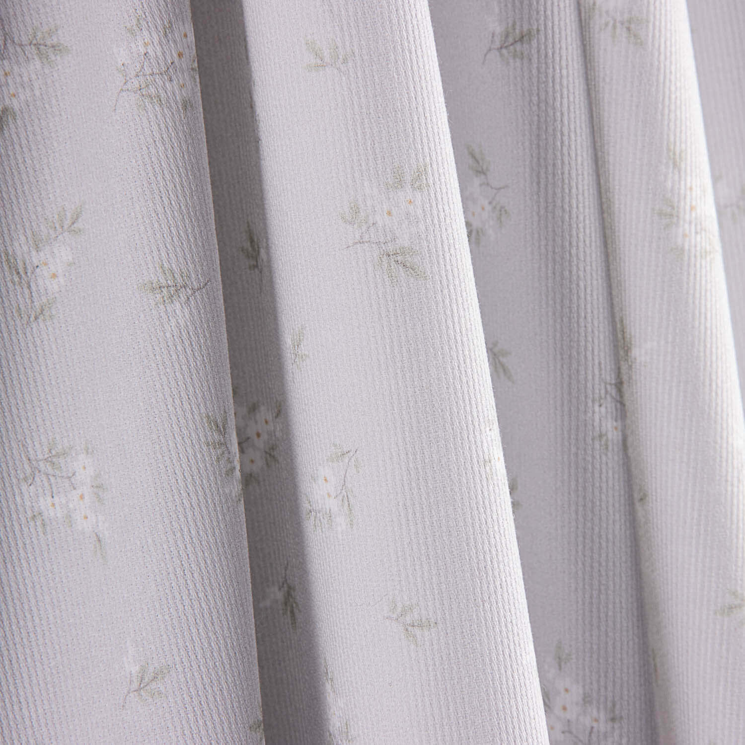 Piqué de algodão Mini Ramitas cinzento - Ribes y Casals