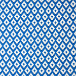 Viscose estampada Ikat azul - Ribes y Casals
