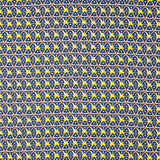 Viscose estampada Kaleido azul marinho - Ribes y Casals