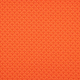 Popelina de Algodão Estampado com Leques Vermelho Coral - Ribes y Casals
