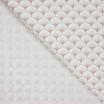 Popelina de Algodão Estampada com Leques Cinzentos - Ribes y Casals