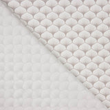 Popelina de Algodão Estampada com Leques Cinzentos - Ribes y Casals