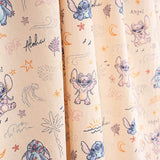 Popeline de algodão estampado Stitch y Angel - Ribes y Casals