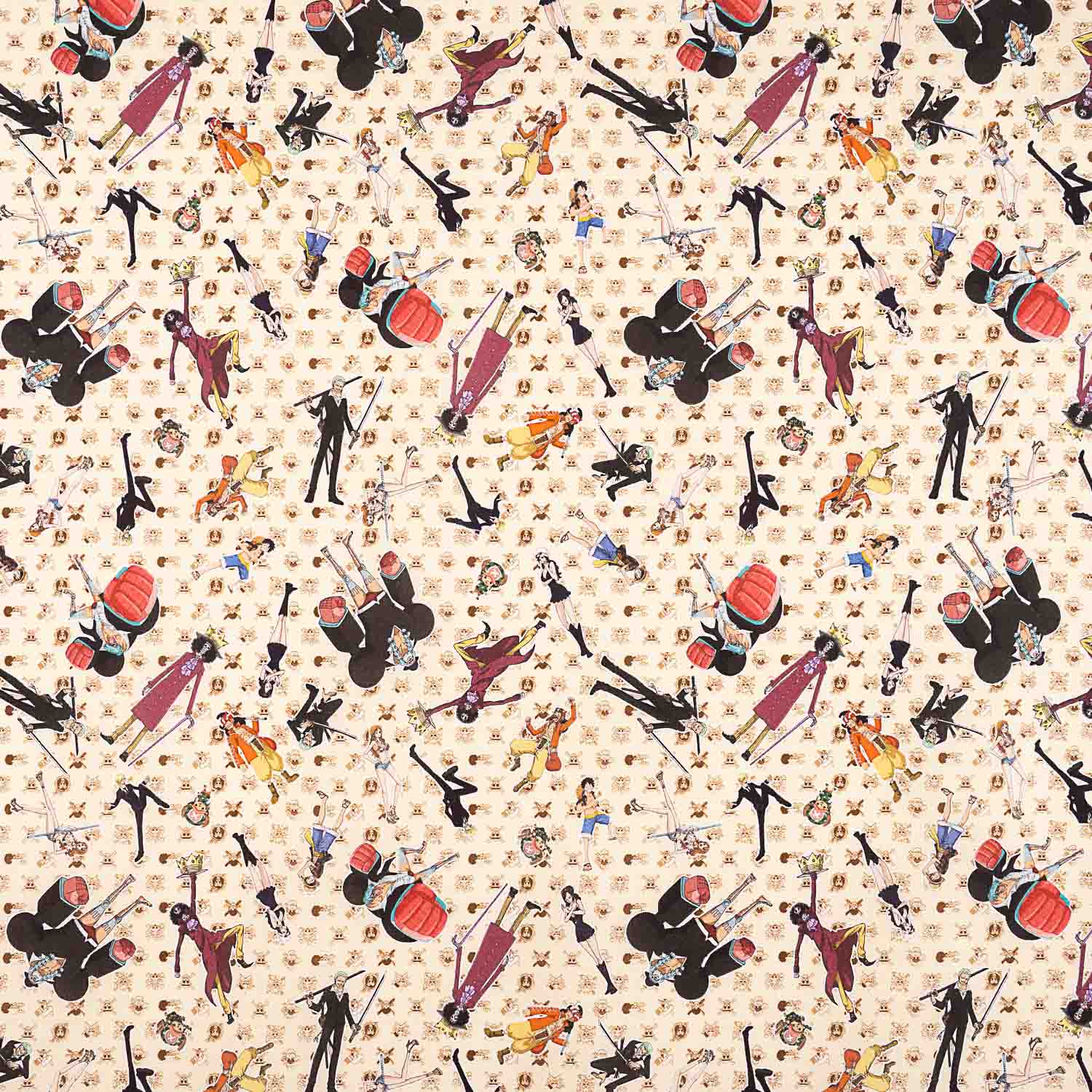 Popeline Algodão Estampado One Piece - Ribes y Casals