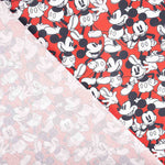 Popeline de algodão estampado Mickey Mouse - Ribes y Casals