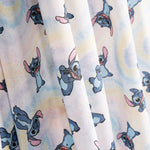 Popeline de algodão estampado Stitch - Ribes y Casals