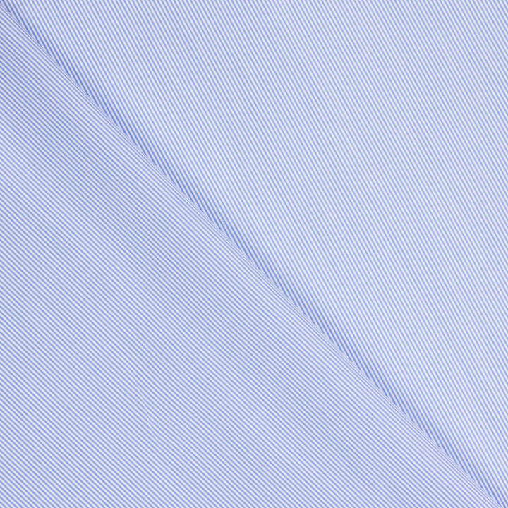 Popelina Fina Camisa Milrayas Azul - Ribes y Casals
