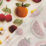 Cretona de Algodão Estampada com Frutas Gourmet - Ribes y Casals
