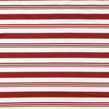 Plana Poliéster Listrada Lúrex Grana e Dourado - Ribes y Casals