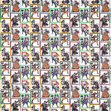 Popeline de algodão estampado Naruto - Ribes y Casals