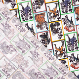 Popeline de algodão estampado Naruto - Ribes y Casals