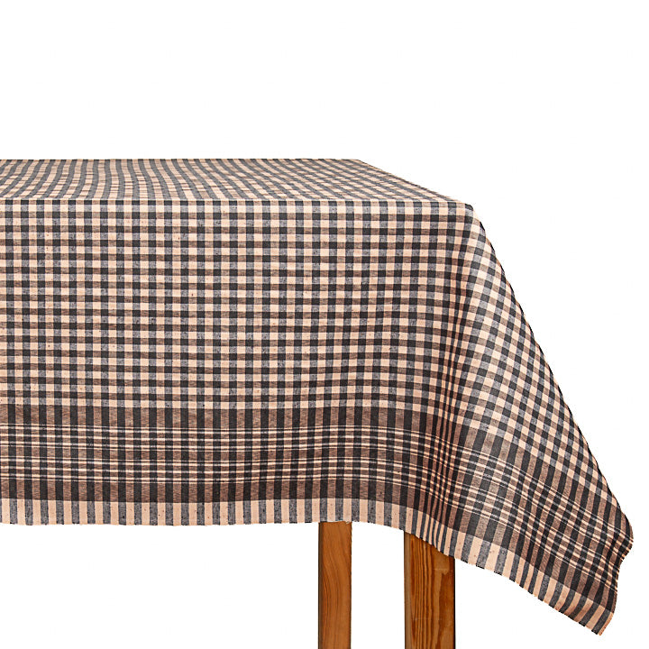 Toalha de mesa resinada com xadrez - Ribes y Casals