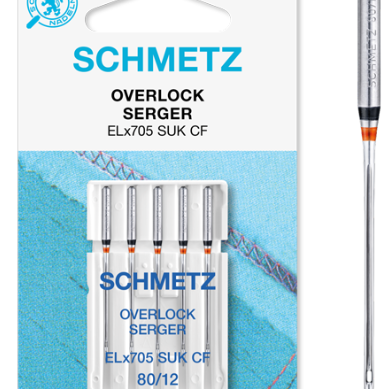 Agulhas Schmetz Overlock ELx705 SUK CF Jersey - Ribes y Casals