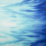 Cascata de Satin Estampado Azul - Ribes y Casals