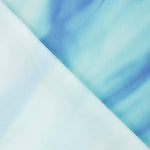 Cascata de Satin Estampado Azul - Ribes y Casals