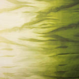 Cascata estampada em cetim verde - Ribes y Casals