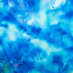 Cetim estampado Flash Azul - Ribes y Casals