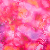 Cetim estampado Flash Fúcsia - Ribes y Casals