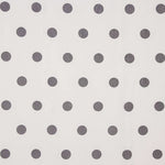 Fama Cinza Bolinhas Flocked Cinza 30mm - Ribes y Casals