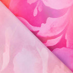 Cetim estampado Flash Fúcsia - Ribes y Casals