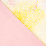 Cetim estampado Petúnia Bege - Ribes y Casals