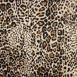 Cetim Poliéster Leopardo Chic - Ribes y Casals