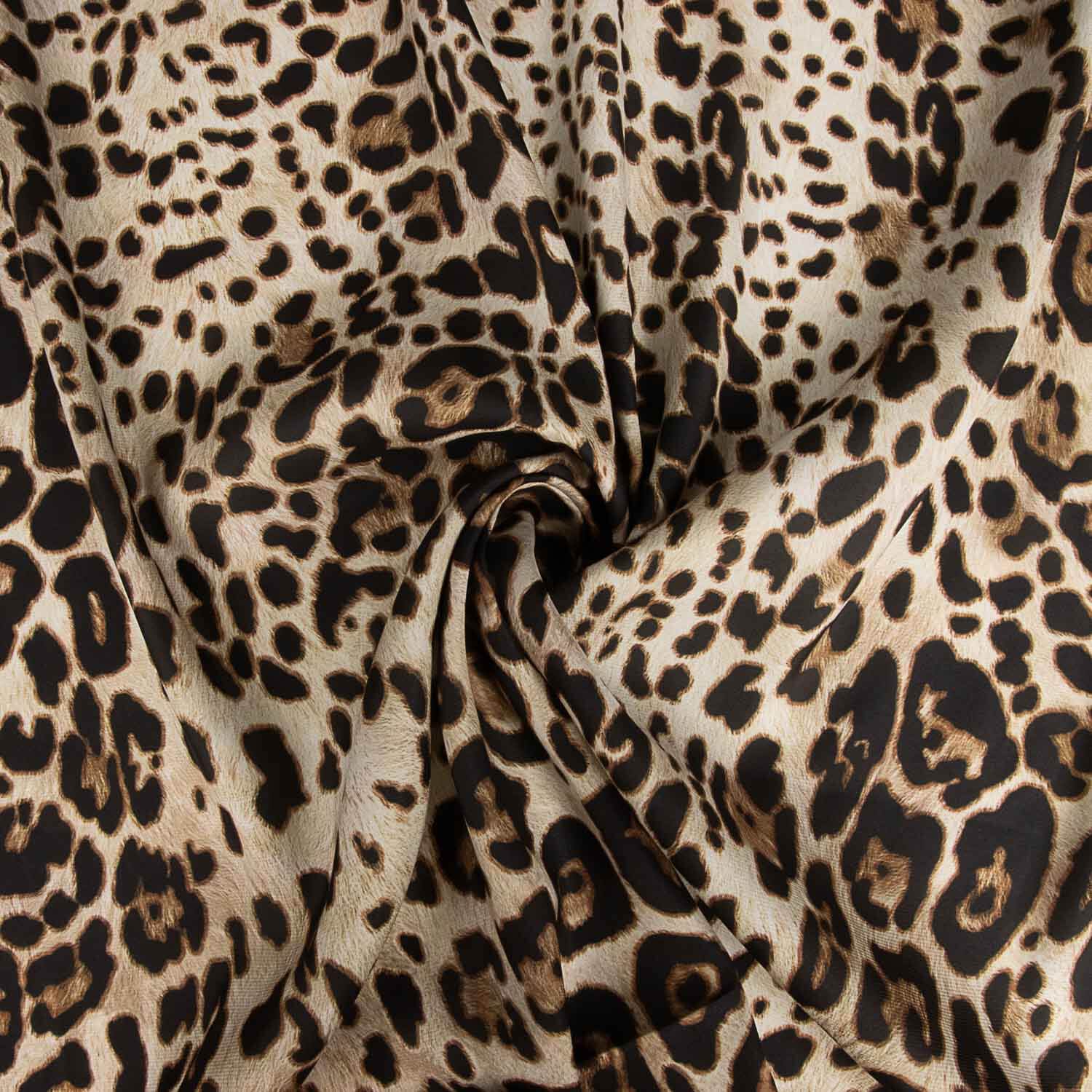 Cetim Poliéster Leopardo Chic - Ribes y Casals