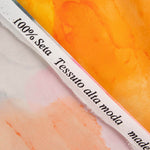 Cetim de seda natural Arte abstrata - Ribes y Casals