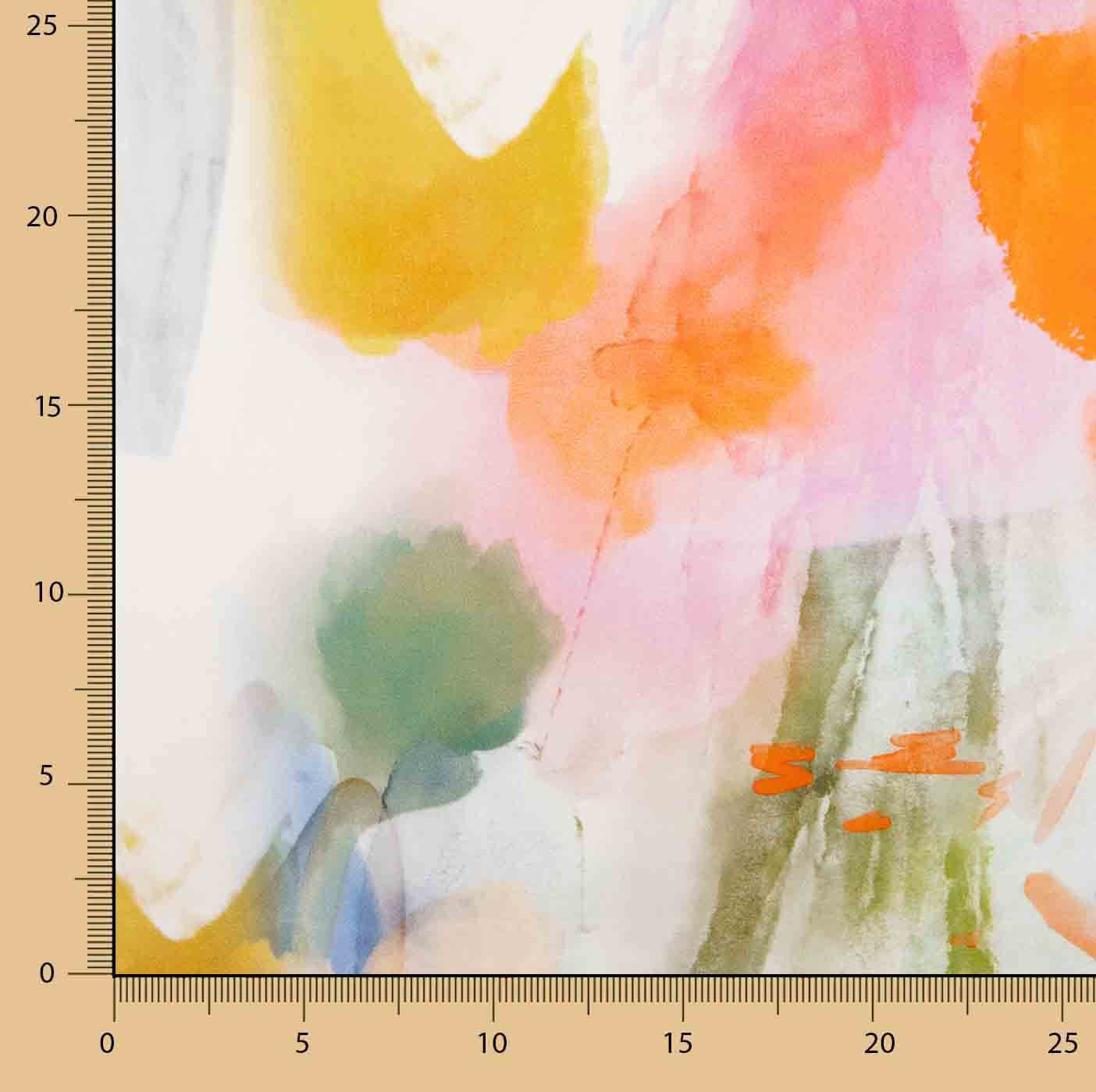 Cetim de seda natural Arte abstrata - Ribes y Casals