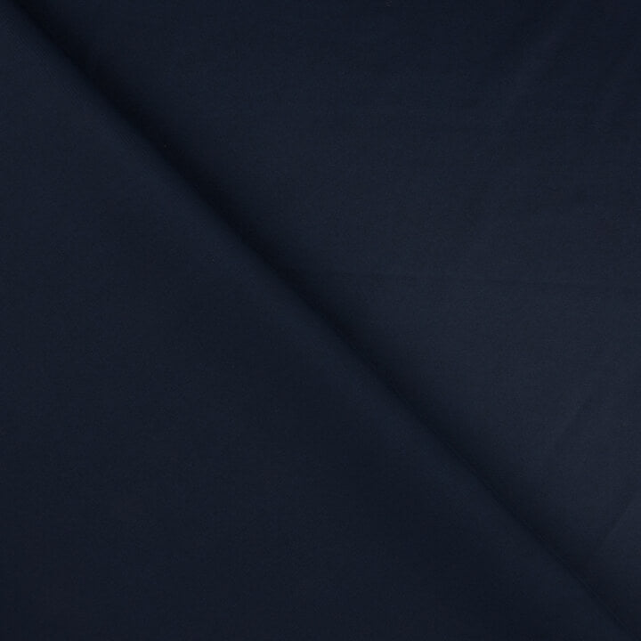 Cetim fino de poliéster azul-marinho - Ribes y Casals