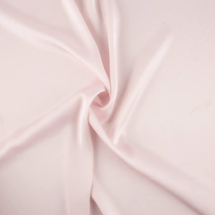 Cetim fino de poliéster rosa macio - Ribes y Casals