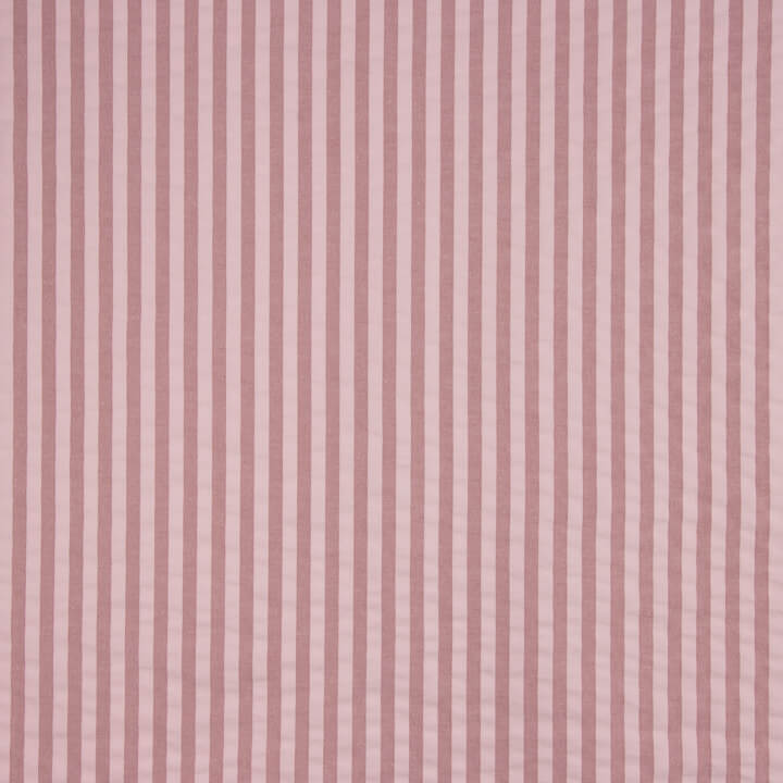 Seersucker às riscas rosa pálido - Ribes y Casals