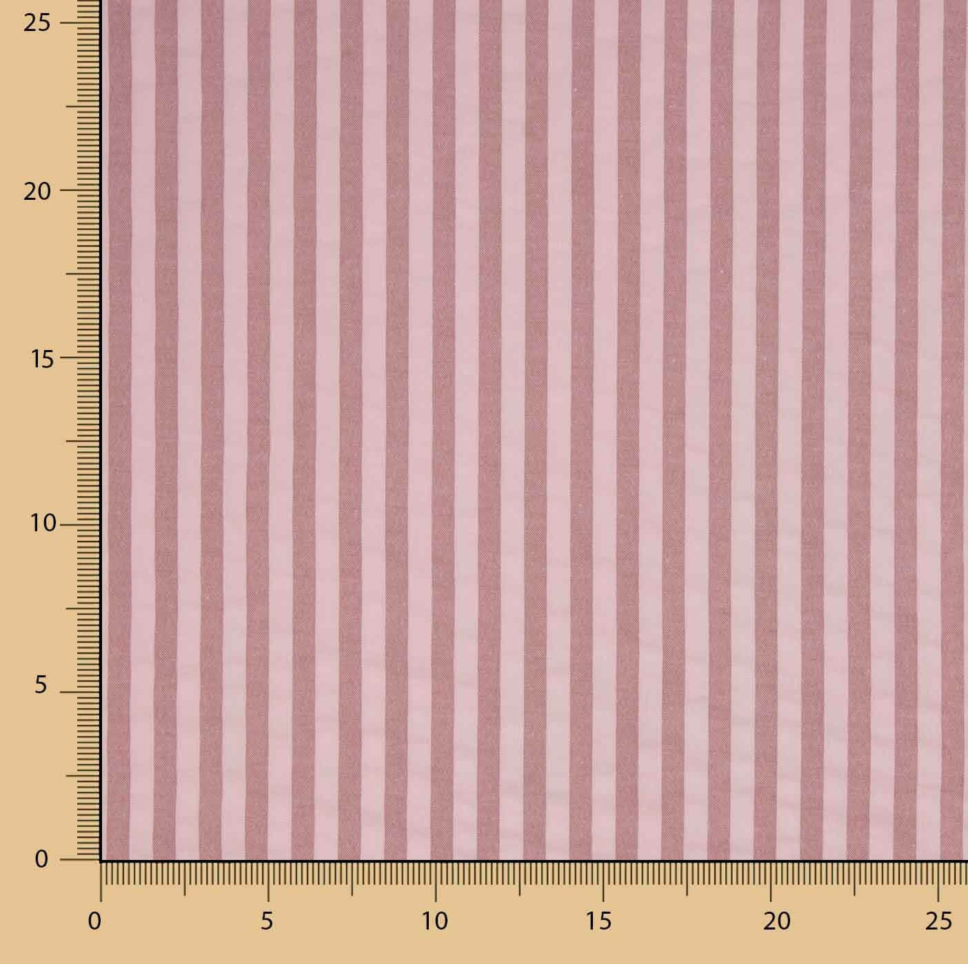 Seersucker às riscas rosa pálido - Ribes y Casals