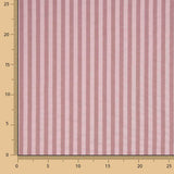 Seersucker às riscas rosa pálido - Ribes y Casals