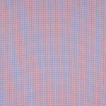 Popelina Seersucker Mini Xadrez Azul e Rosa - Ribes y Casals