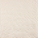 Seersucker Quadrados Creme - Ribes y Casals