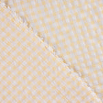 Seersucker Quadrados Creme - Ribes y Casals