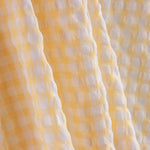 Seersucker Quadrados Creme - Ribes y Casals