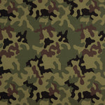 Fibra Técnica Sorona Estampado Camuflagem Verde - Ribes y Casals
